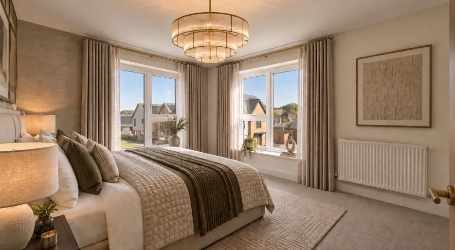Hollymead Square - The Aubrey, Number 78 - Principal Bedroom