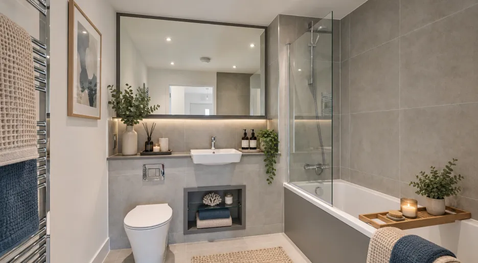 The Pembroke, Number 83, Main Bathroom