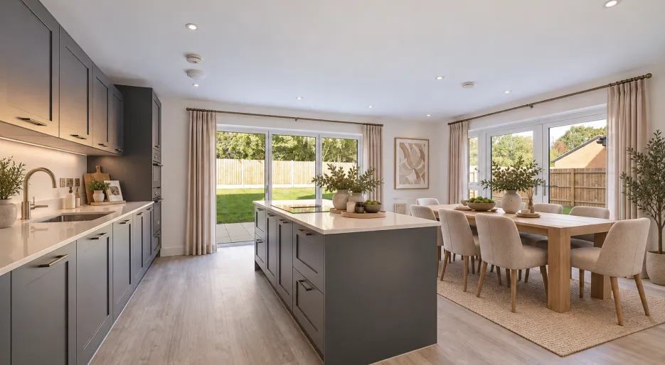The Sweeting, Number 61, Kitchen/Dining 