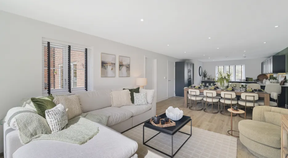 Abbotts Chase, Plot 2, living/dining area