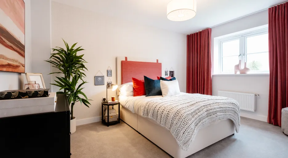Farehurst Park, Three bedroom showhome, bedroom 2