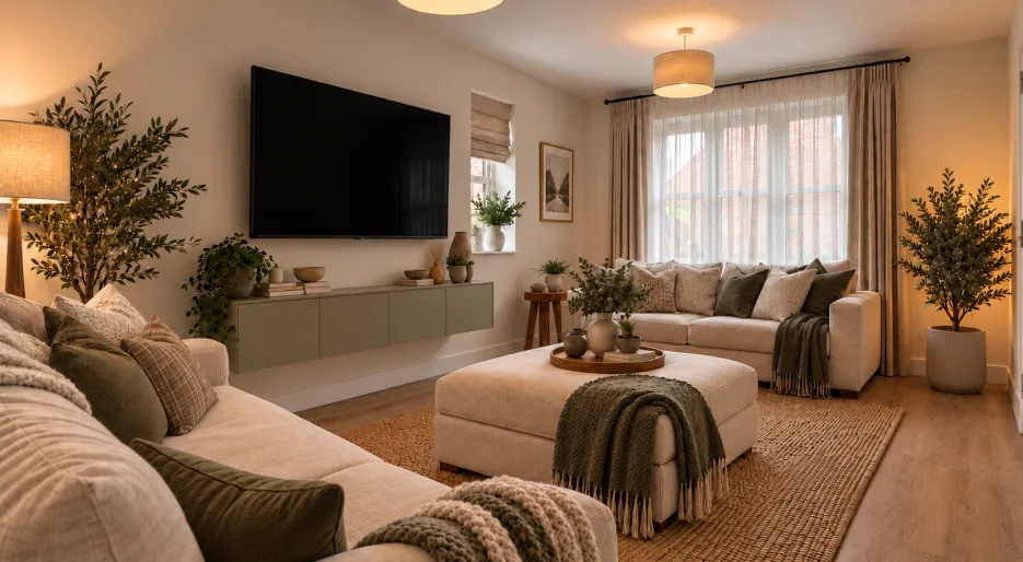 Elgrove Gardens - Plot 9 Living Area