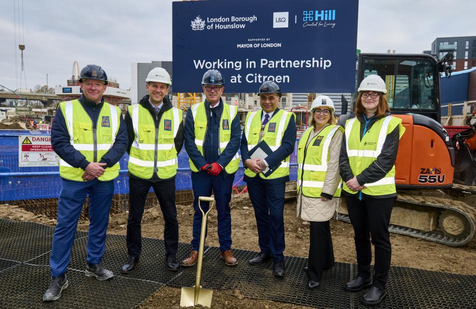 Breaking ground at Citroen