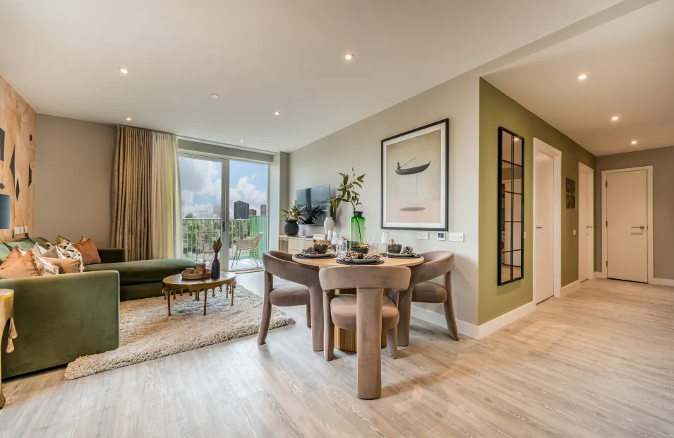 Dagenham Green - Apartment 865 living room indicative view 