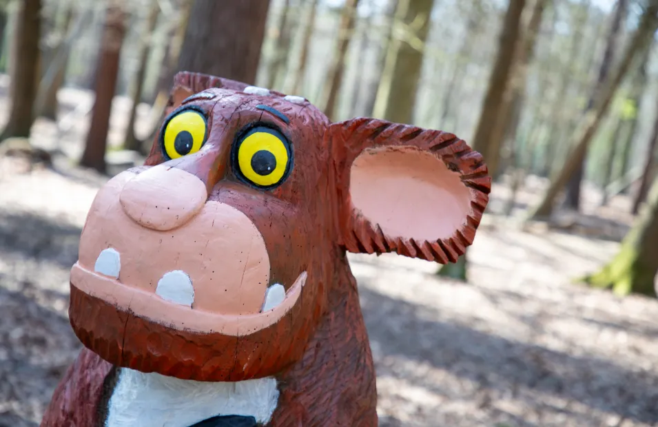 Baby Gruffalo  Thorndon Country Park Gruffalo Trail 