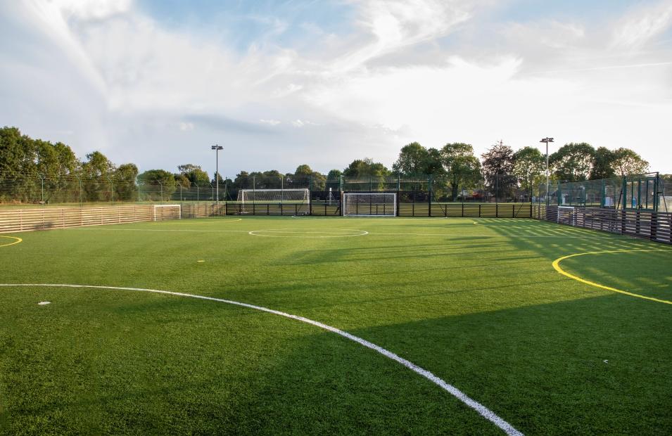 football pitch in Fulbourn