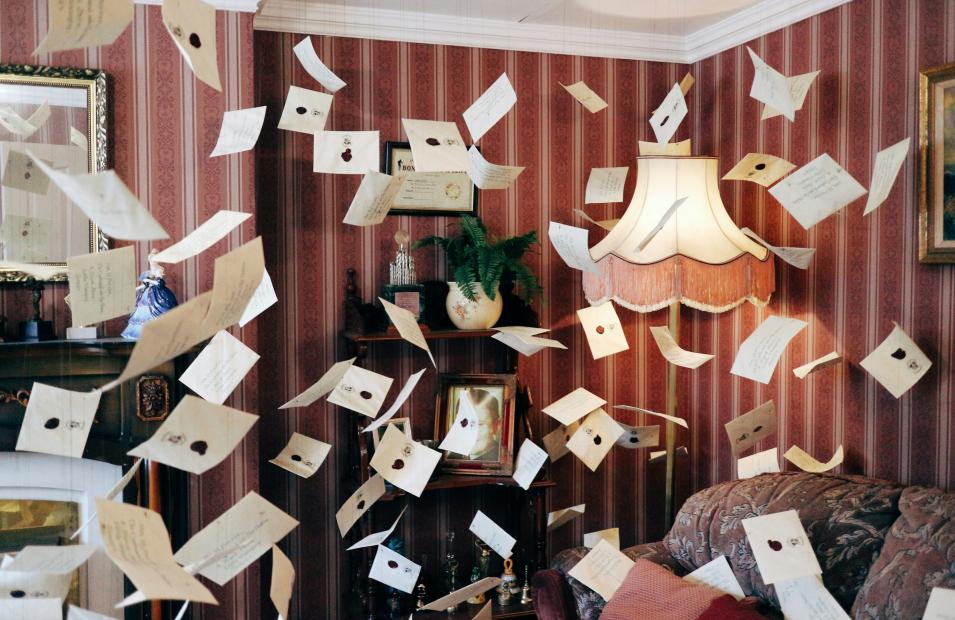 Harry Potter Letters Warner Bro's Studio