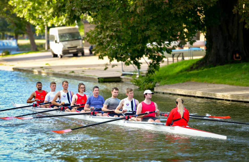Rowing in cambridge