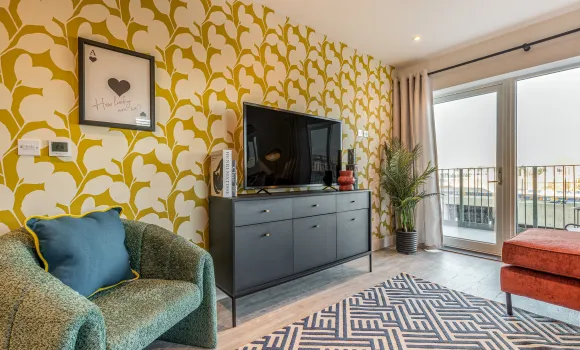 Plot A12 - Living Area 2 - The Franklin Building