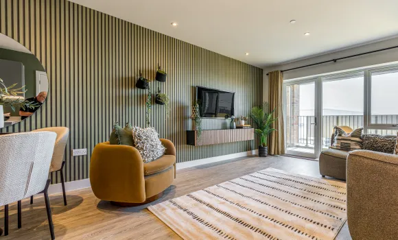 Plot A08 - Living  Area - The Franklin Building