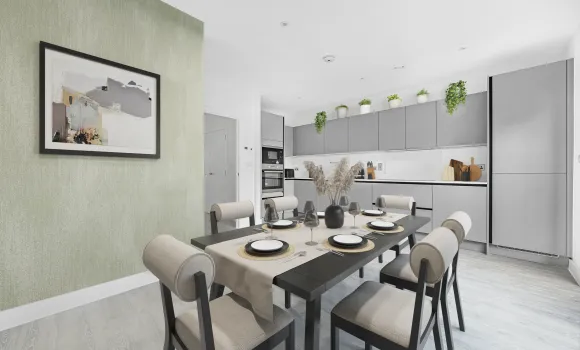 Plot 22, Canalside Quarter,Kitchen 