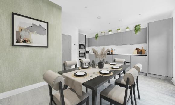Plot 22, Canalside Quarter,Kitchen