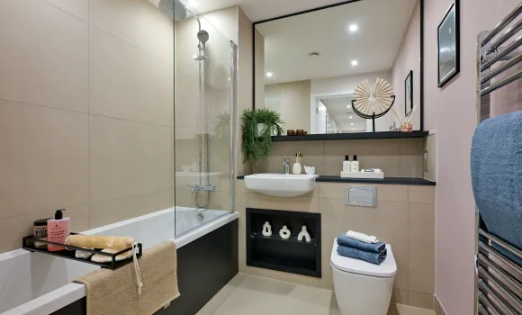 Nexus, 2 Bed Show Apartment, Bathroom