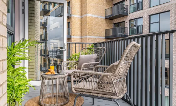 Apartment 53 - Starling House Balcony