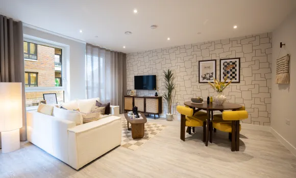 North Gate Park - Apartment 43 - Show Home - Living/kitchen/dining 