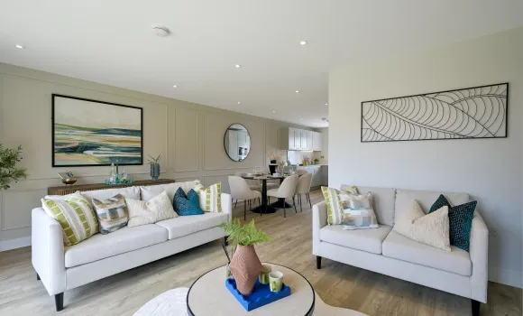 The Farmhouse, Audley Green, Living Room