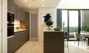 Kitchen in Apartment 108