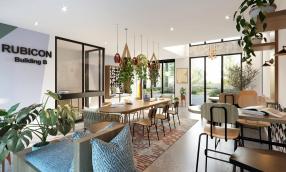 Coworking space in Building B at Rubicon