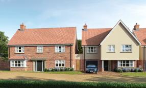 Chesterford Meadows - CGI Plot 24-25 