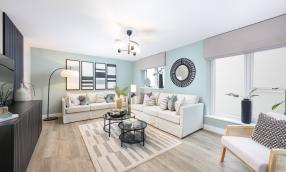 Hollymead Square - Plot 19 - Living room