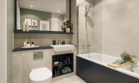 Bathroom Brenner Building - Canalside Quarter