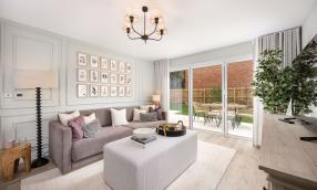 St Georges Place - Plot 1 - Bifold Living Room