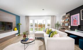 Living Room - Audley Green 3 Bedroom Show Home