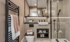 Wren House Ensuite towel Rail