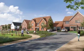 Stapleford Abbotts Street Scene CGI 