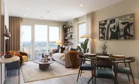 Nexus living room CGI 