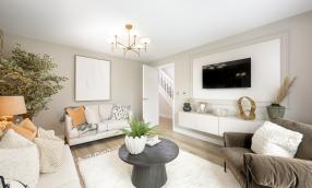 Hollymead Square, Living Room