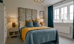 Millside Grange, 3 bedroom show home bedroom 2