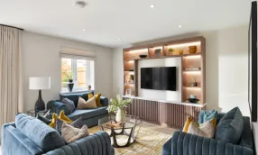The Farmhouse, Audley Green - Living Area 