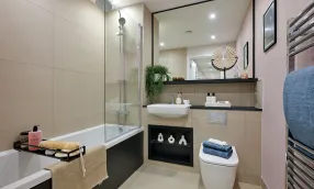 Nexus, 2 Bed Show Apartment, Bathroom