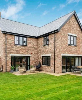 Elgrove Gardens Show Home Rear Garden