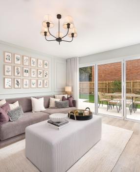 St Georges Place - Plot 1 - Bifold Living Room