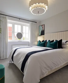 Millside Grange, 3 bedroom show home principle bedroom 