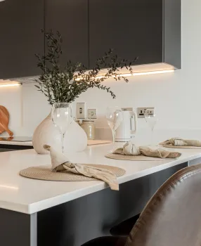 Kew Bridge Rise, Apartment 98, Studio, Kitchen Detail Shot
