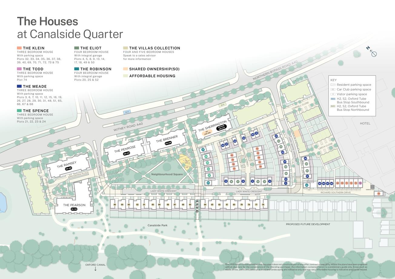 Canalside Quarter site plan
