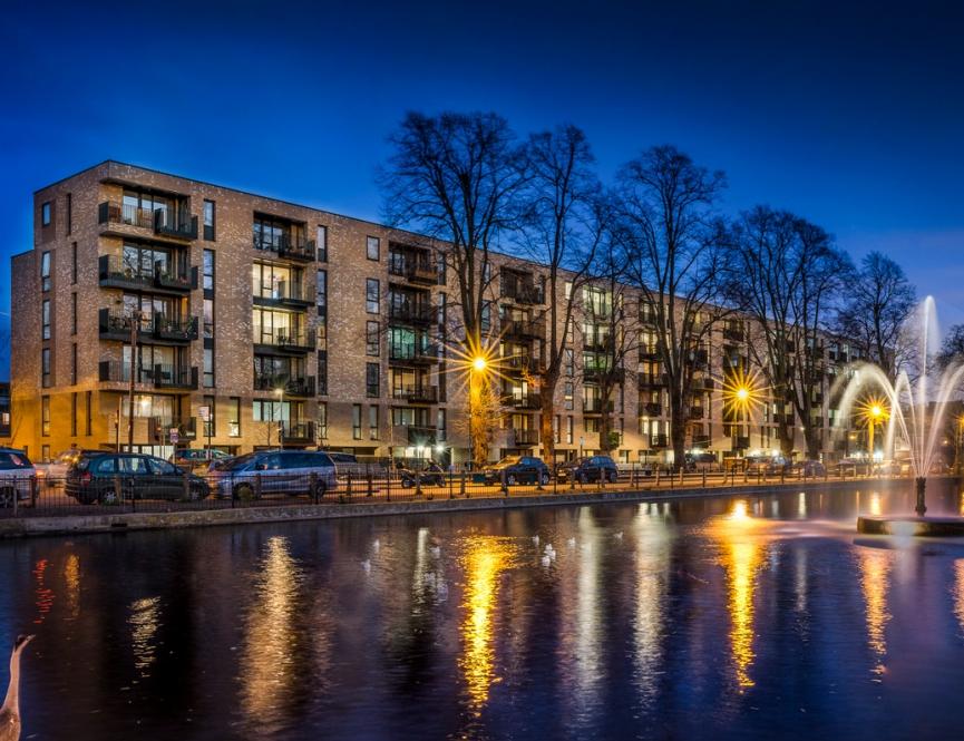 Homes upon a river