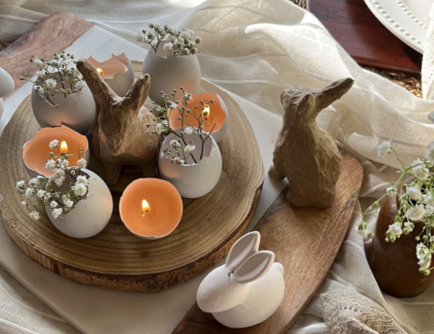 Easter tablescape