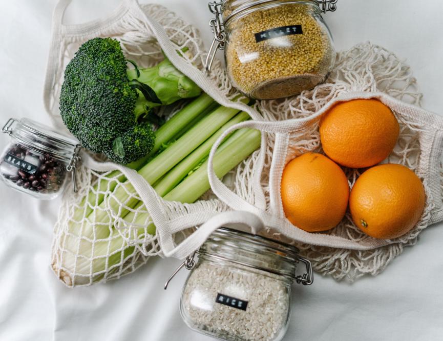 Reusable bag for fruit and veg