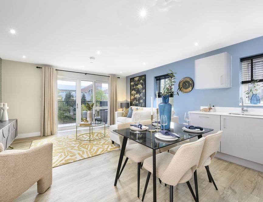 Plot 180 Kitchen-Dining-Living