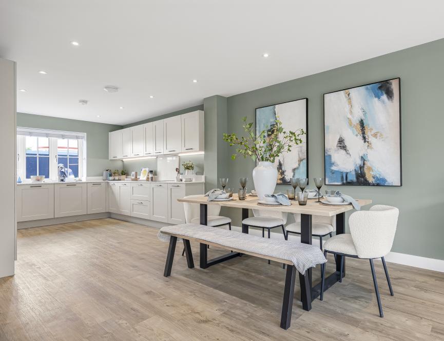 Elgrove Gardens plot 22 show home kitchen 
