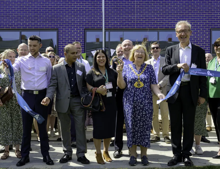 ribbon cut maylands plaza