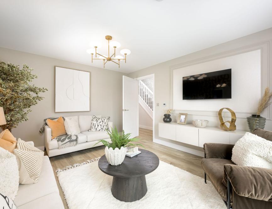 Hollymead Square - The Shadwell Number 40 - Living Room 2