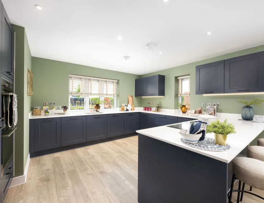 Kitchen - The Foxglove, Number 1 Show Home 