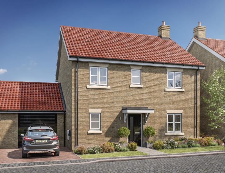 The Owl Housetype CGI - Farehurst Park, Fulbourn