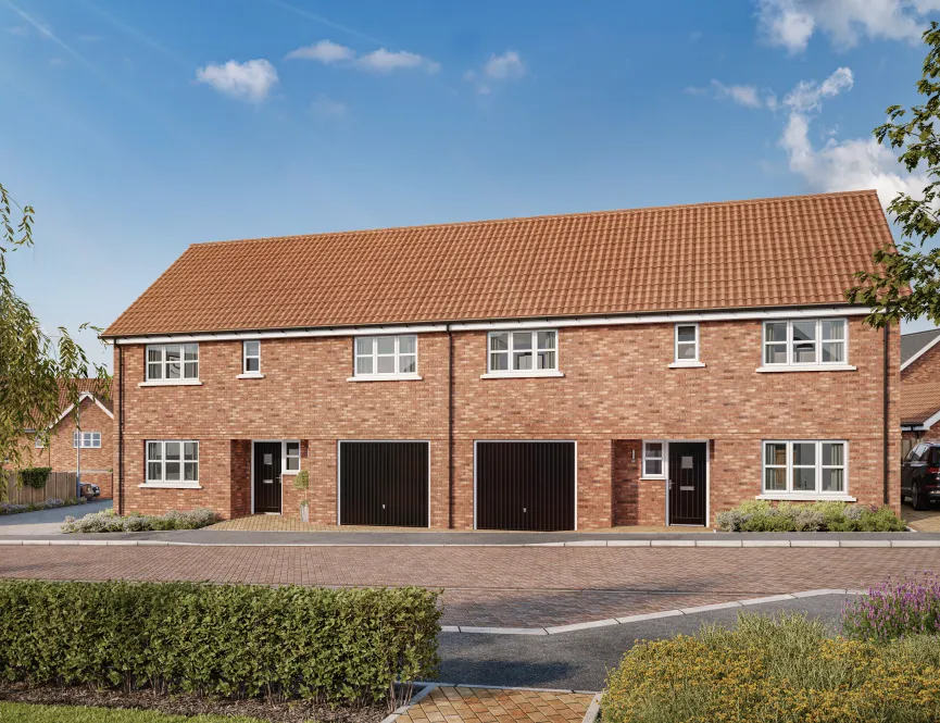 The Farmhouse CGI at Audley Green