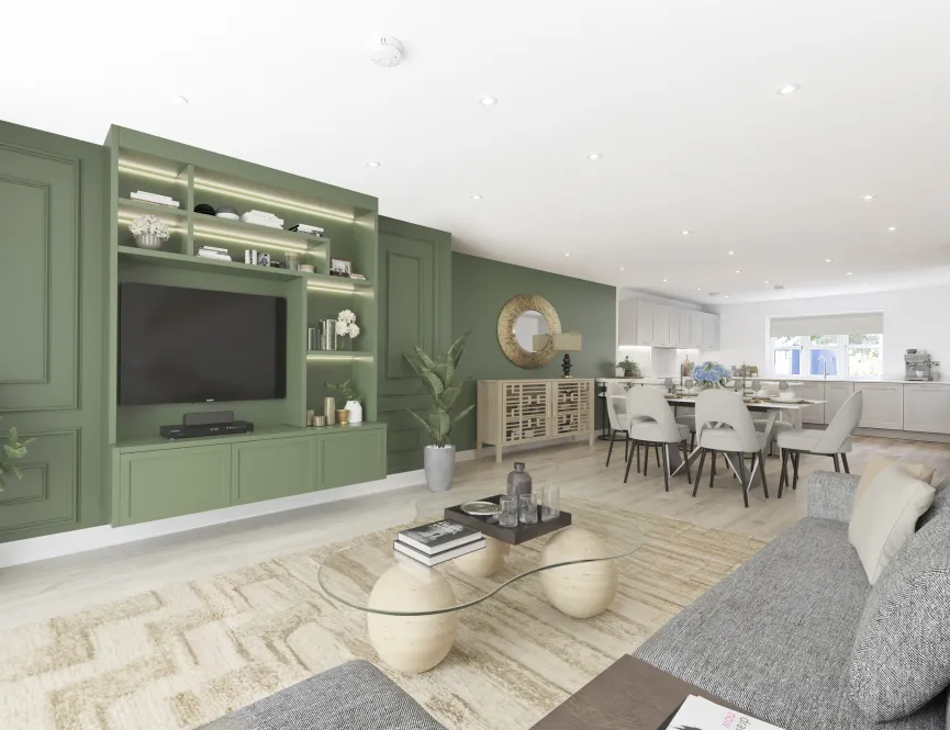 Elgrove Gardens, living area